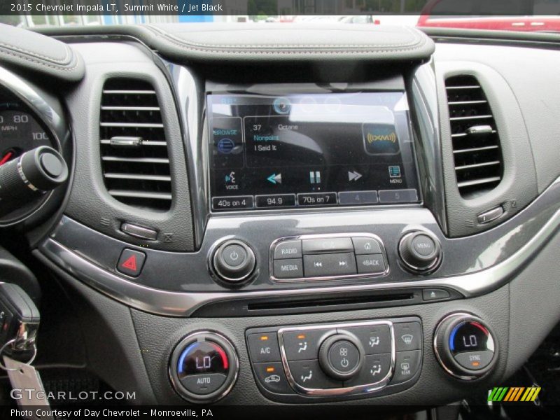 Summit White / Jet Black 2015 Chevrolet Impala LT