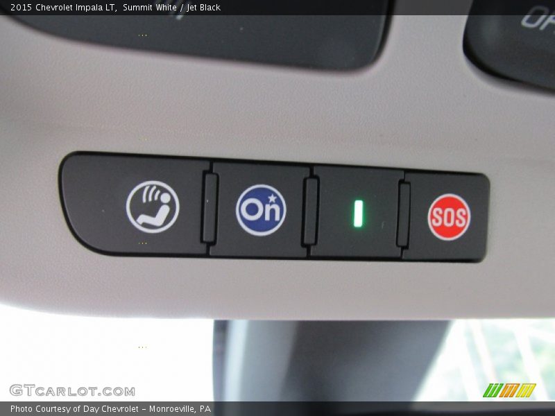 Summit White / Jet Black 2015 Chevrolet Impala LT