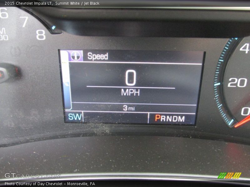 Summit White / Jet Black 2015 Chevrolet Impala LT