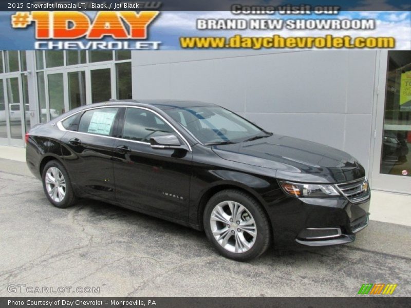 Black / Jet Black 2015 Chevrolet Impala LT