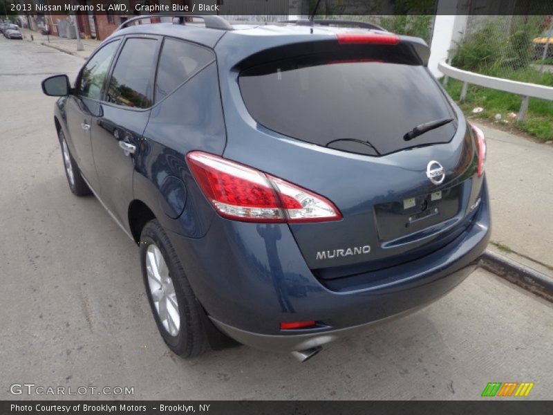Graphite Blue / Black 2013 Nissan Murano SL AWD