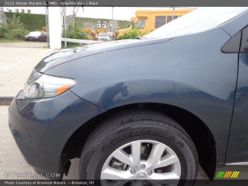 Graphite Blue / Black 2013 Nissan Murano SL AWD