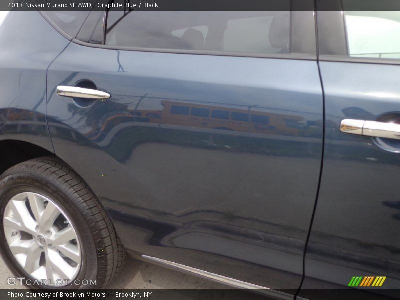 Graphite Blue / Black 2013 Nissan Murano SL AWD