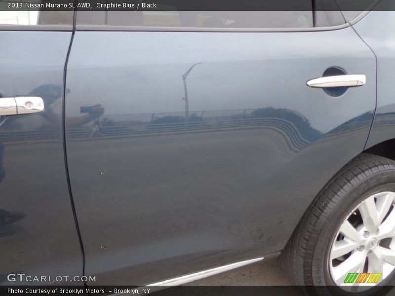 Graphite Blue / Black 2013 Nissan Murano SL AWD