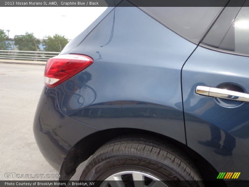 Graphite Blue / Black 2013 Nissan Murano SL AWD