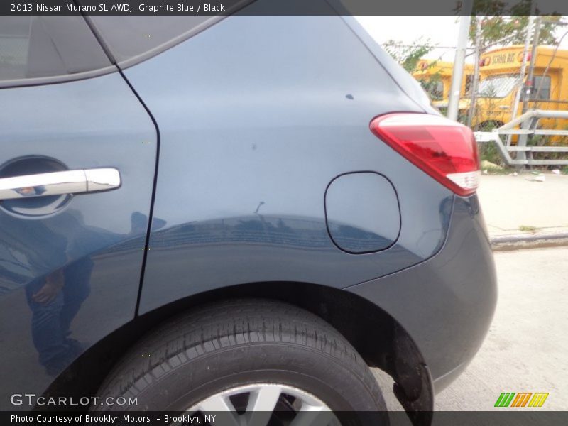 Graphite Blue / Black 2013 Nissan Murano SL AWD