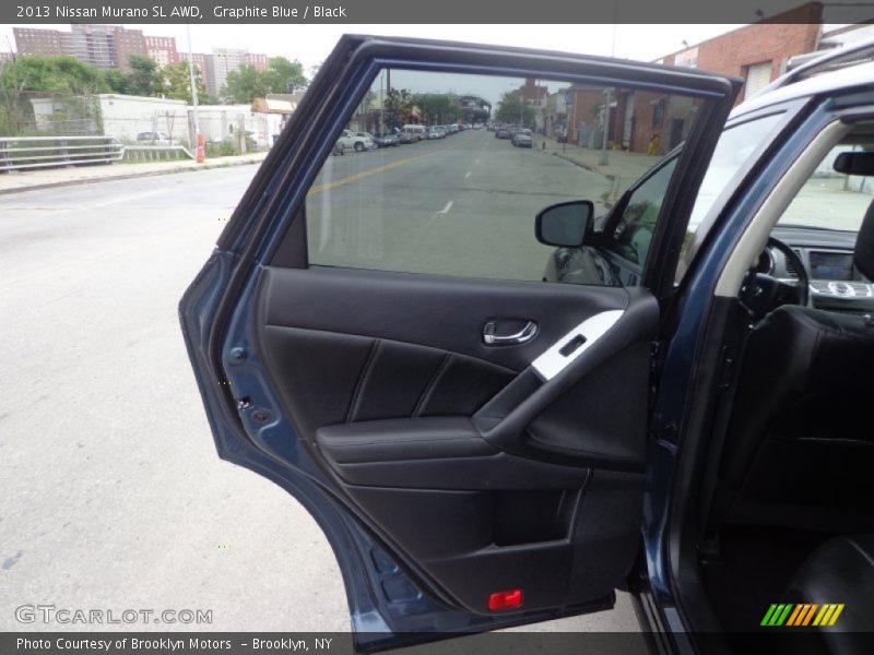 Graphite Blue / Black 2013 Nissan Murano SL AWD