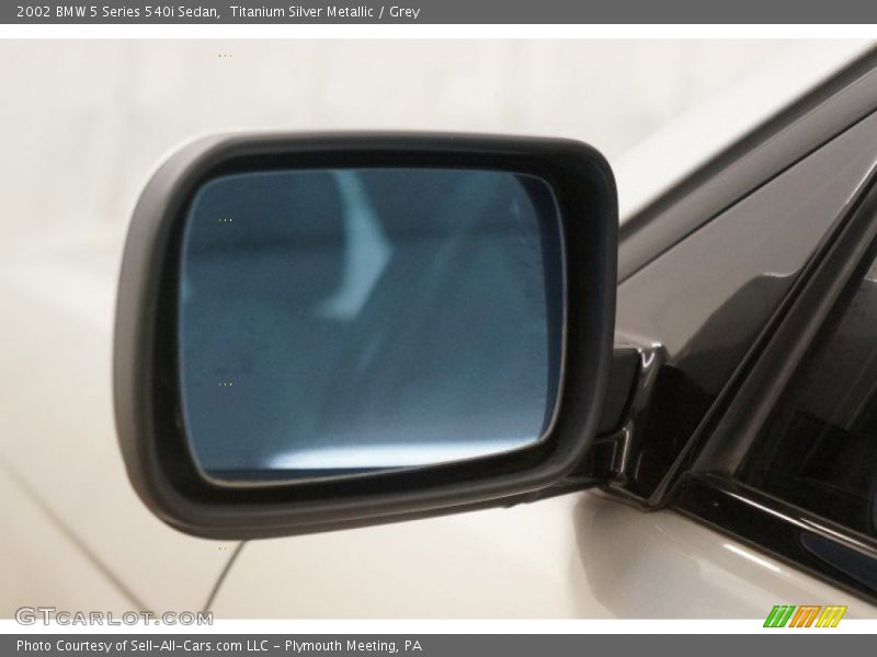 Titanium Silver Metallic / Grey 2002 BMW 5 Series 540i Sedan