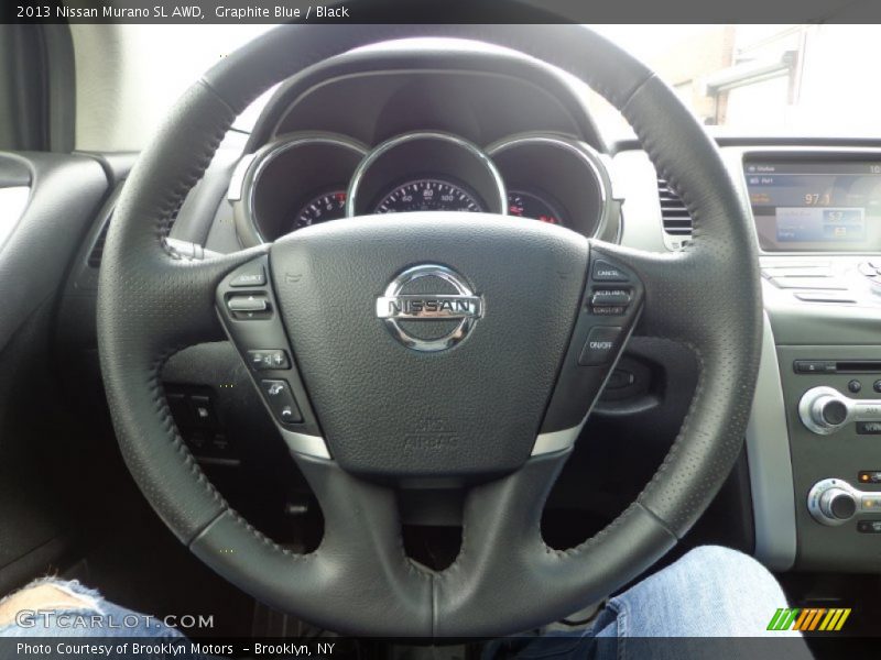 Graphite Blue / Black 2013 Nissan Murano SL AWD