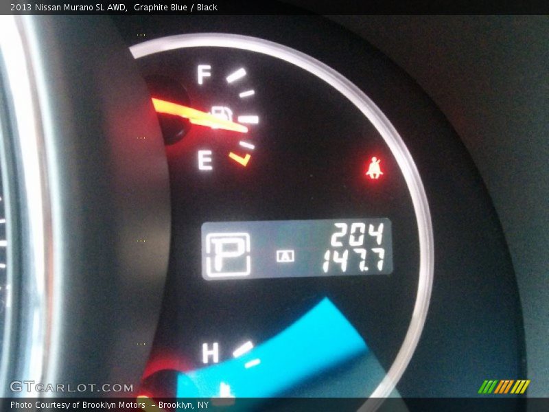 Graphite Blue / Black 2013 Nissan Murano SL AWD