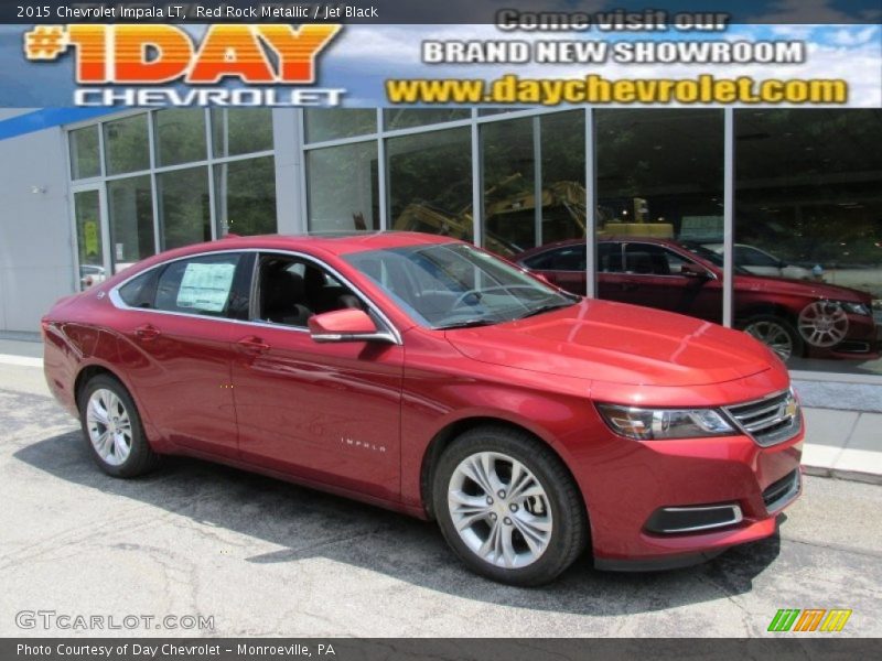 Red Rock Metallic / Jet Black 2015 Chevrolet Impala LT