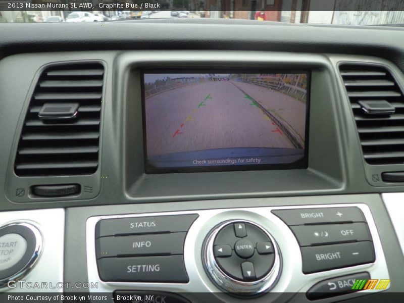 Graphite Blue / Black 2013 Nissan Murano SL AWD