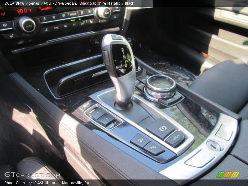 Black Sapphire Metallic / Black 2014 BMW 7 Series 740Li xDrive Sedan