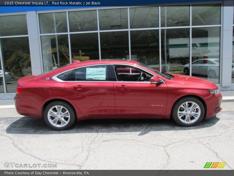 Red Rock Metallic / Jet Black 2015 Chevrolet Impala LT