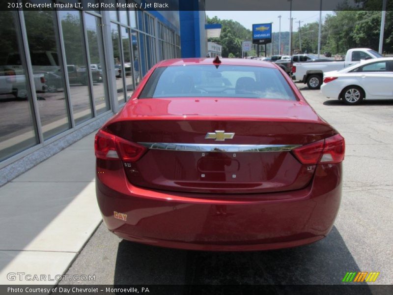 Red Rock Metallic / Jet Black 2015 Chevrolet Impala LT