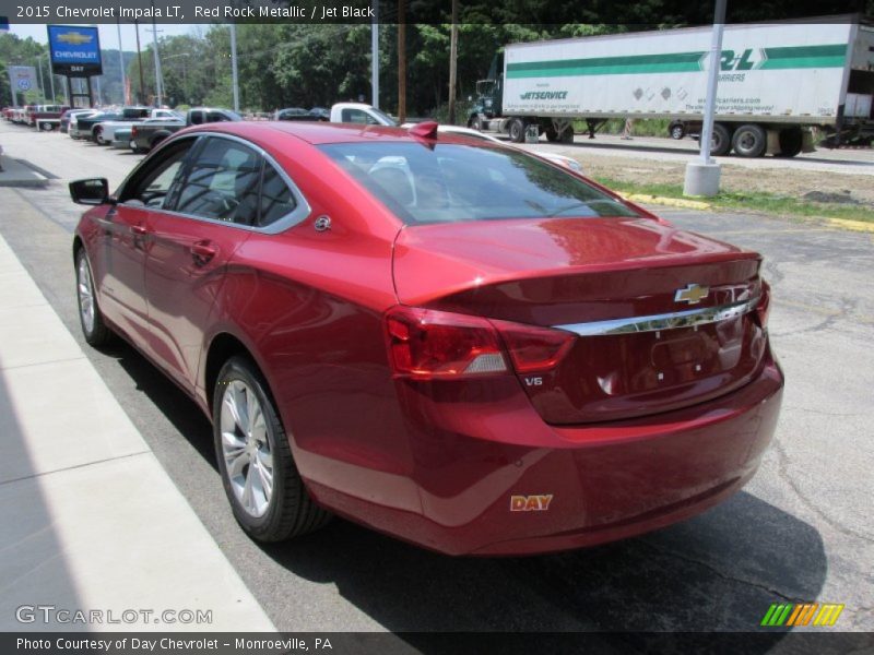 Red Rock Metallic / Jet Black 2015 Chevrolet Impala LT