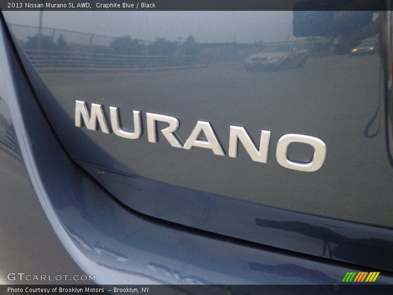 Graphite Blue / Black 2013 Nissan Murano SL AWD