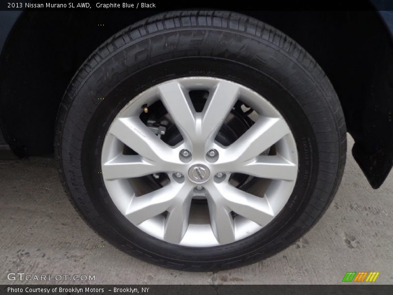 Graphite Blue / Black 2013 Nissan Murano SL AWD