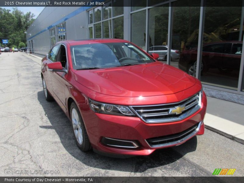 Red Rock Metallic / Jet Black 2015 Chevrolet Impala LT