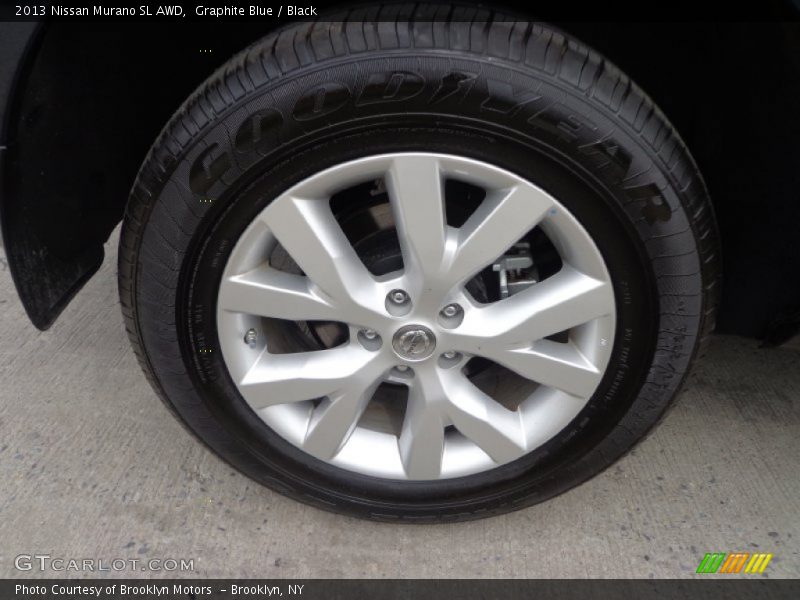 Graphite Blue / Black 2013 Nissan Murano SL AWD