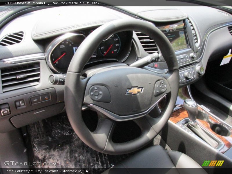 Red Rock Metallic / Jet Black 2015 Chevrolet Impala LT