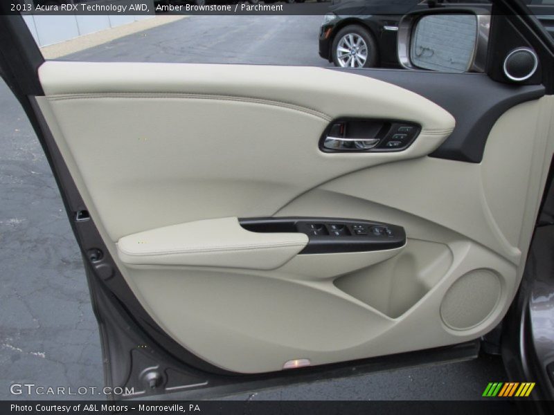 Amber Brownstone / Parchment 2013 Acura RDX Technology AWD