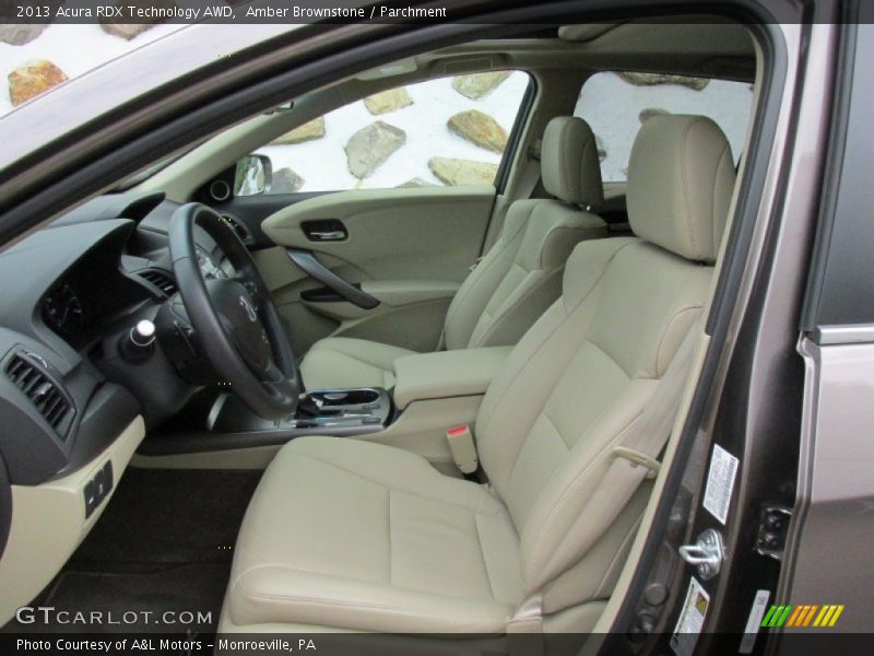 Amber Brownstone / Parchment 2013 Acura RDX Technology AWD