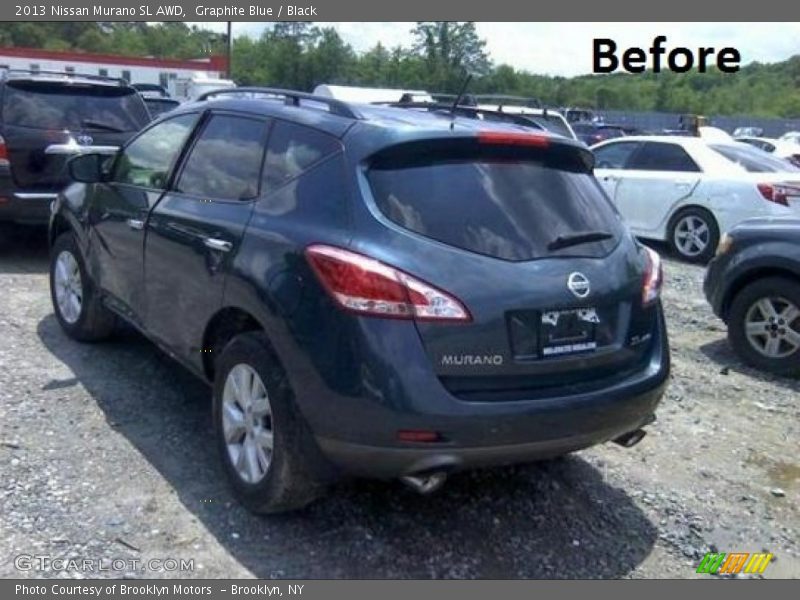 Graphite Blue / Black 2013 Nissan Murano SL AWD