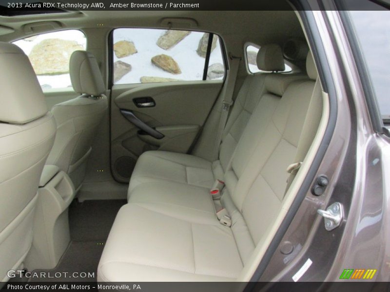 Amber Brownstone / Parchment 2013 Acura RDX Technology AWD