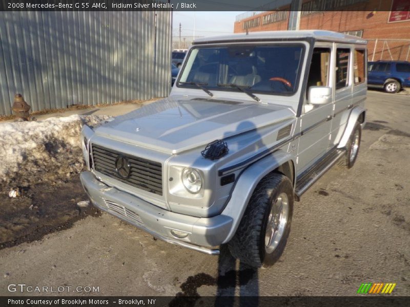 Iridium Silver Metallic / Black 2008 Mercedes-Benz G 55 AMG