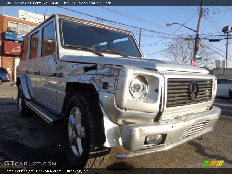 Iridium Silver Metallic / Black 2008 Mercedes-Benz G 55 AMG