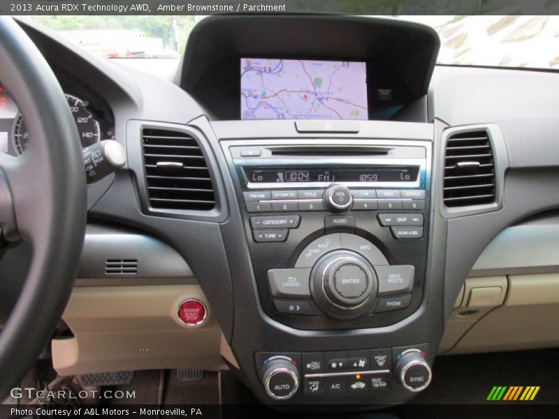Amber Brownstone / Parchment 2013 Acura RDX Technology AWD