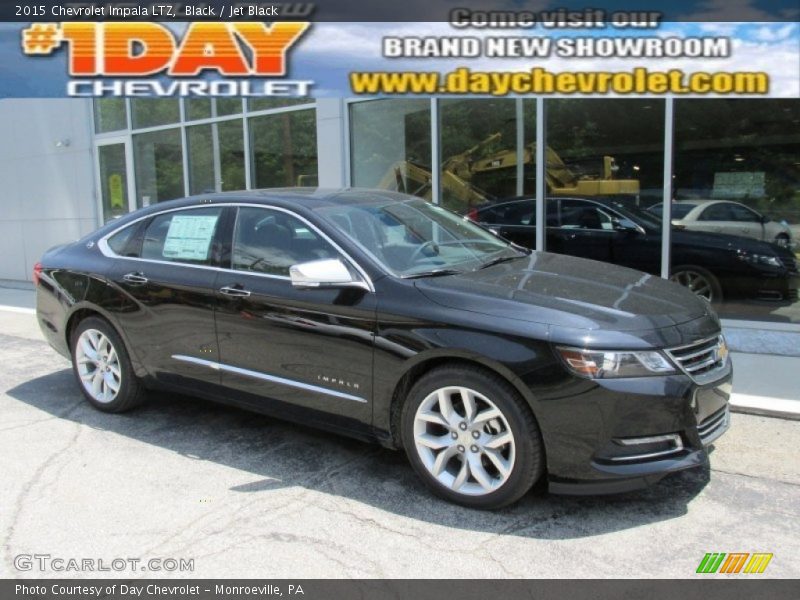 Black / Jet Black 2015 Chevrolet Impala LTZ