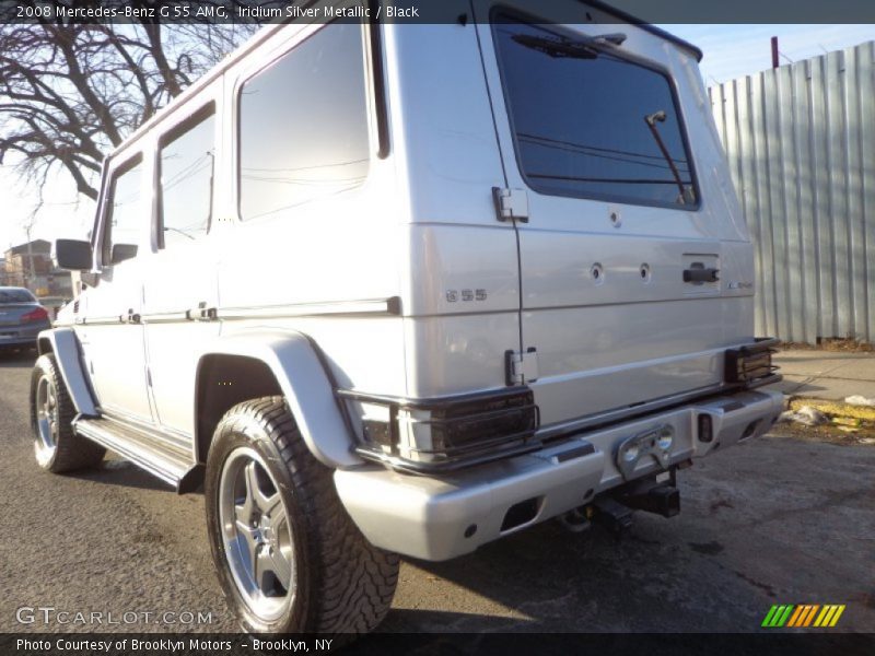 Iridium Silver Metallic / Black 2008 Mercedes-Benz G 55 AMG