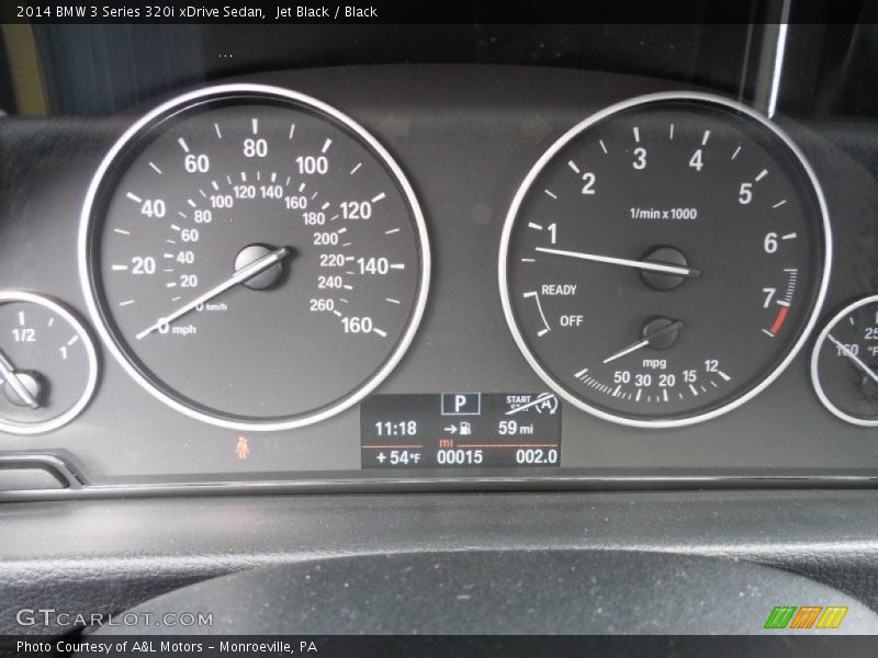 Jet Black / Black 2014 BMW 3 Series 320i xDrive Sedan