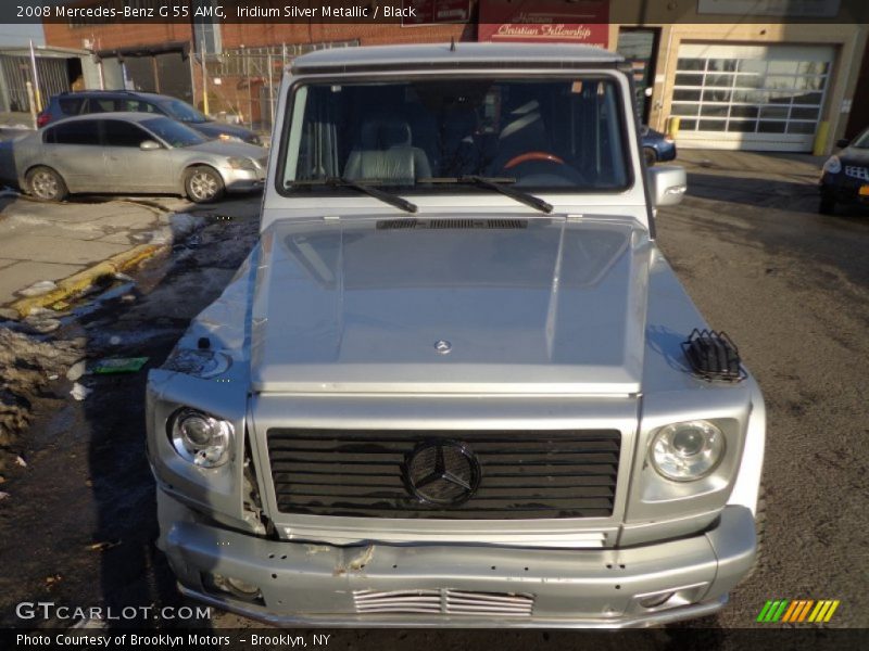 Iridium Silver Metallic / Black 2008 Mercedes-Benz G 55 AMG