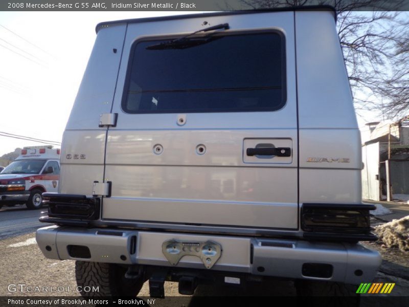 Iridium Silver Metallic / Black 2008 Mercedes-Benz G 55 AMG