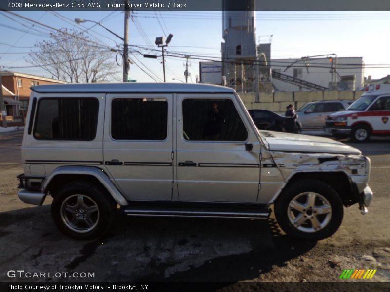 Iridium Silver Metallic / Black 2008 Mercedes-Benz G 55 AMG