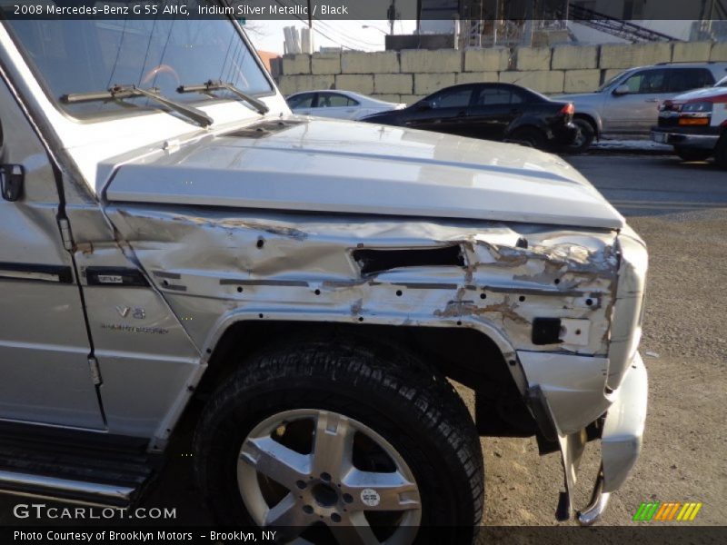 Iridium Silver Metallic / Black 2008 Mercedes-Benz G 55 AMG