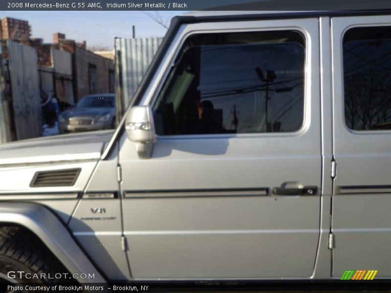 Iridium Silver Metallic / Black 2008 Mercedes-Benz G 55 AMG
