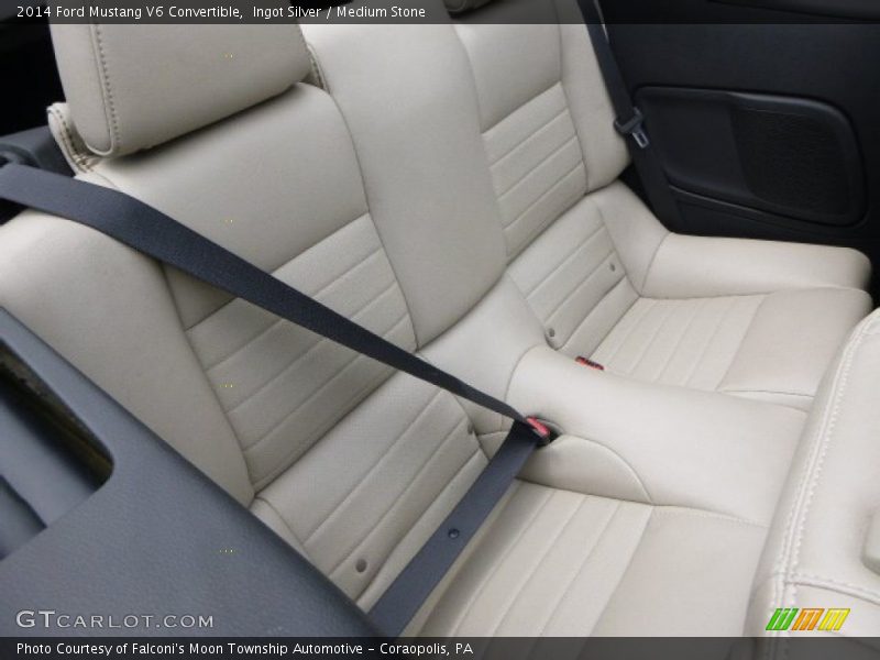 Ingot Silver / Medium Stone 2014 Ford Mustang V6 Convertible