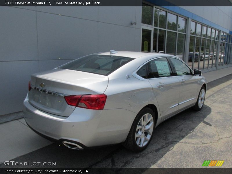Silver Ice Metallic / Jet Black 2015 Chevrolet Impala LTZ