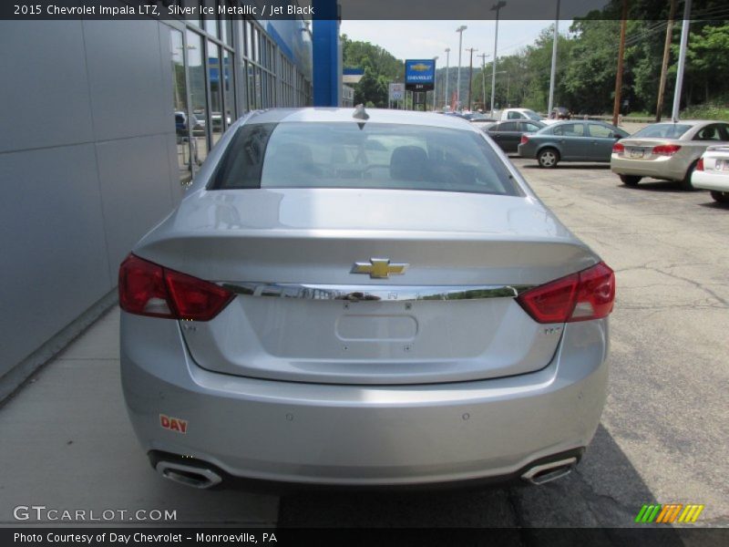 Silver Ice Metallic / Jet Black 2015 Chevrolet Impala LTZ