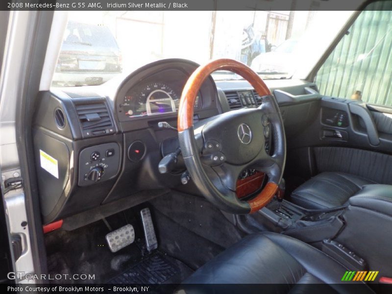 Iridium Silver Metallic / Black 2008 Mercedes-Benz G 55 AMG