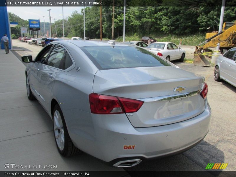 Silver Ice Metallic / Jet Black 2015 Chevrolet Impala LTZ