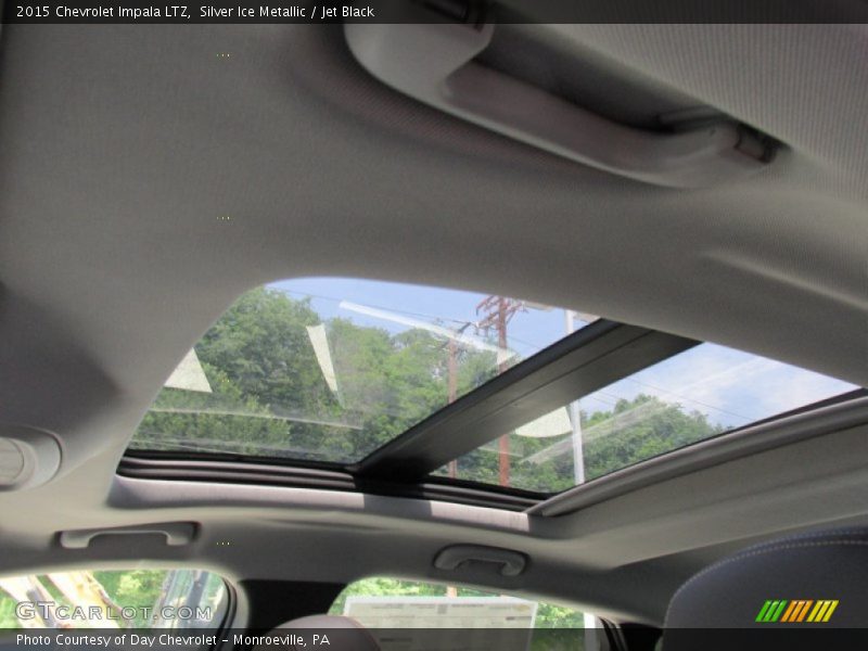 Silver Ice Metallic / Jet Black 2015 Chevrolet Impala LTZ