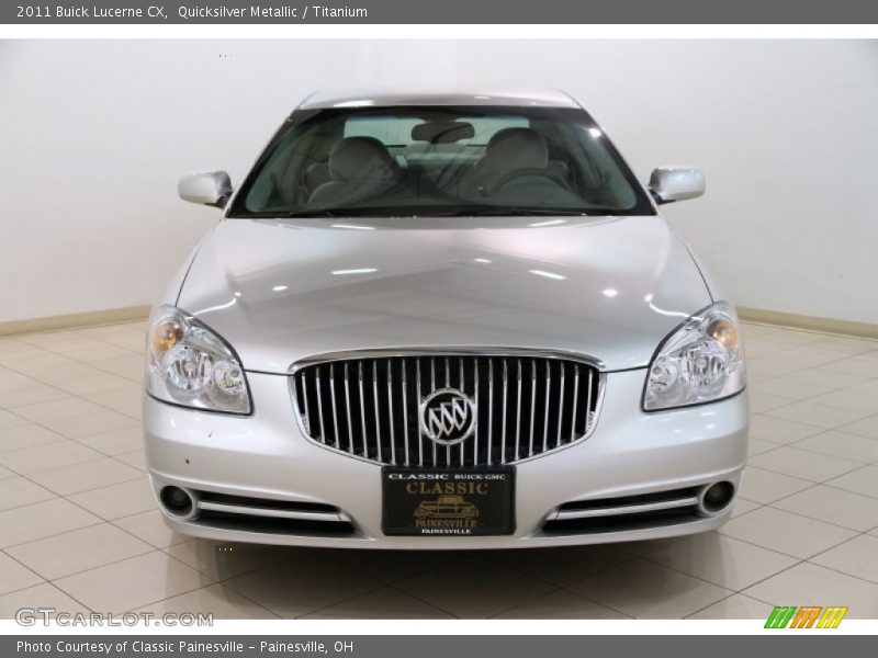Quicksilver Metallic / Titanium 2011 Buick Lucerne CX