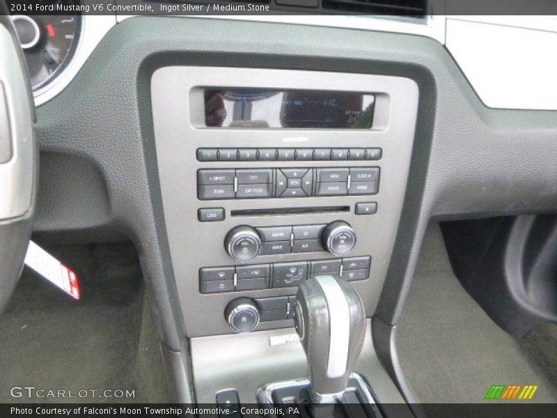 Ingot Silver / Medium Stone 2014 Ford Mustang V6 Convertible