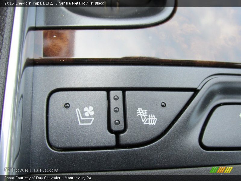 Silver Ice Metallic / Jet Black 2015 Chevrolet Impala LTZ