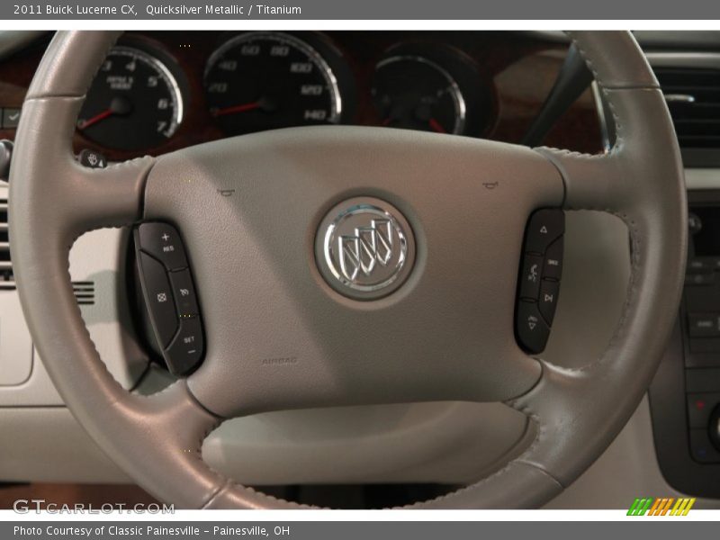 Quicksilver Metallic / Titanium 2011 Buick Lucerne CX